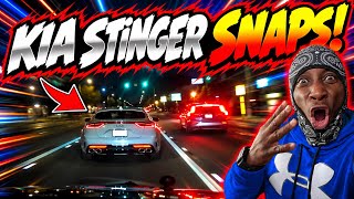 Kia Stinger SNAPS On FHP In Wild High Speed Chase! Kia Stinger SNAPS On FHP In Wild High Speed Chase!