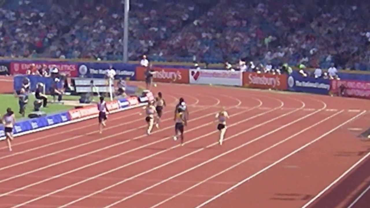 Womens 400 metres final. British Championships 2013 YouTube