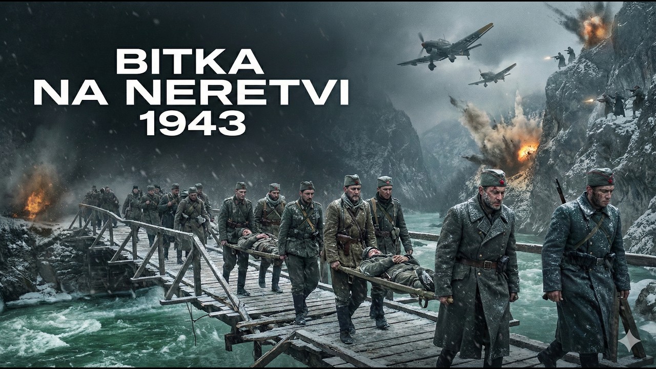 Bitka na Neretvi 1943 — Kako je 20.000 ranjenika spašeno iz potpunog okruženja