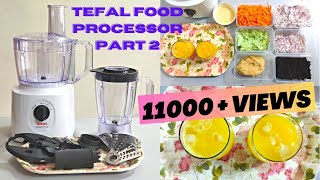 Tefal  Food Processor Part 2