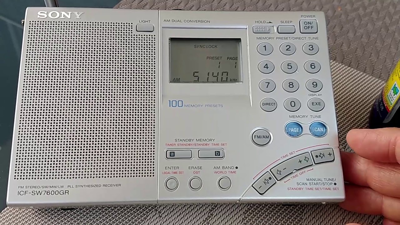 European Shortwave Pirate Charleston Radio Intern on 5140 kHz