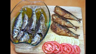 ? - How to Cook Sardines - Sardines 2 Ways Crispy Fried & Lemon Baked - Fried Fish - Baked Fish
