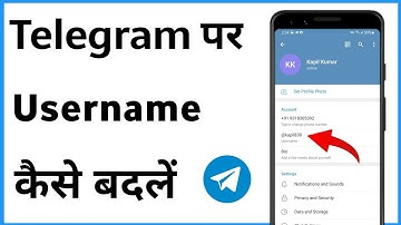 Telegram Me Username Kaise Change Kare | Telegram Par Username Kaise Change Kare