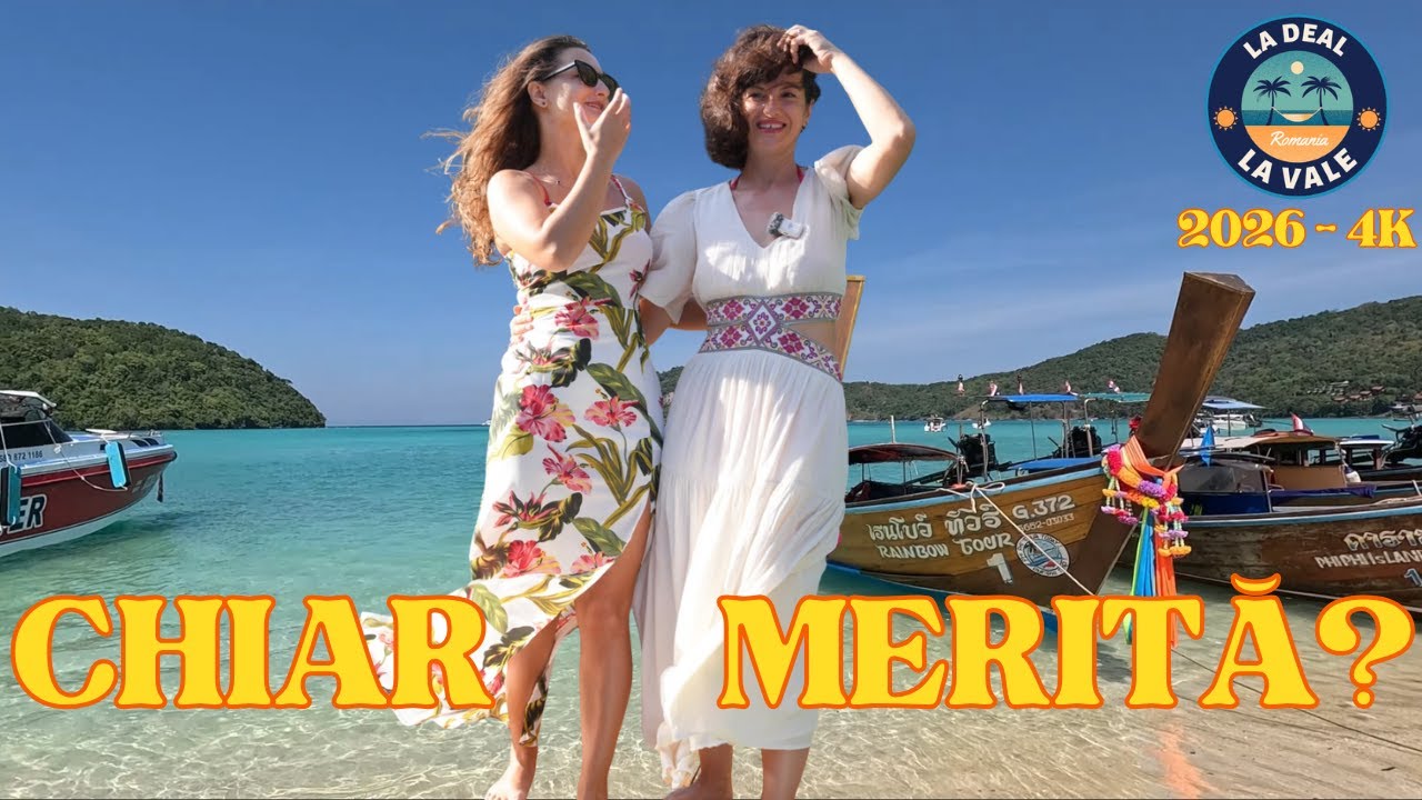 Nu o sa-ti vina sa crezi cum arata locul asta !! Phi Phi Don Island si Maya Bay. Thailanda. 2026 4K