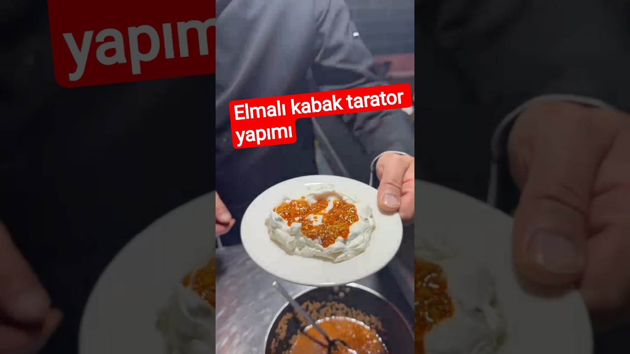 kabak tarator Elmalı nasıl yapılır işte tarifi #mezeçeşitleri #yemek hepsi bu kanalda görüşlerinizi