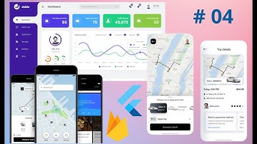 Login and Signup in Flutter with Firebase | iOS & Android UBER Clone App with Admin Web Panel