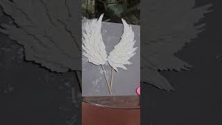 Angel wings with fondant tutorial screenshot 2