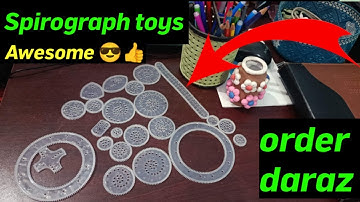 🔥 New Spirograph Set Unboxing & Review | Upcoming Drawing Videos | Janasuna Drawing Academy ✍️🎨