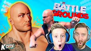 Dad vs Son in WWE 2K Battlegrounds!!! K-CITY GAMING