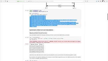pandapower - Short Circuit Calculation According to IEC 60909 Standard