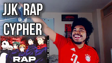 REACTION: JUJUTSU KAISEN TOKYO STUDENTS CYPHER | "Sorcery Fight!" | Breeton Boi ft. Shwabadi, HalaCG