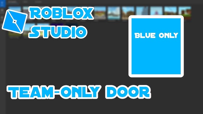 ROBLOX Scripting, Make an admin door, Only certain players can go through  the door