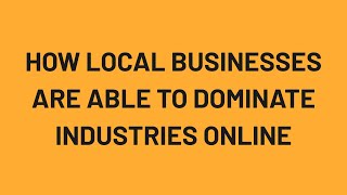 3local com - Workspaces + Questions - June 2025 - How Local Businesses Dominate Industries Online