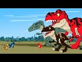 GODZILLA vs DINOSAURS JURASSIC WORLD EVOLUTION T-REX - Monsters Ranked From Weakest To Strongest