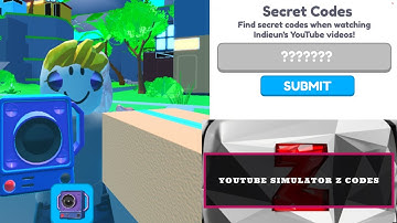 ROBLOX YOUTUBE SIMULATOR Z CODES