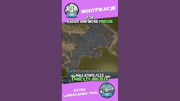 Cities Skylines Mods #7 - Extra Landscaping Tools #shorts #citiesskylines