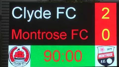 LED Video Scoreboard with Software - DEMO - 480 x 288 pixels