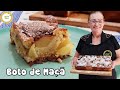 O MELHOR BOLO DE MAÇÃ COM CANELA DO MUNDO | GOSTA DA MISTURA DE MAÇÃ E CANELA ? #510