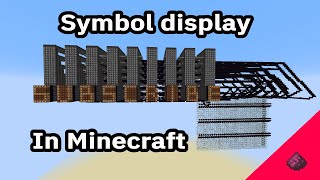 So i made a scrolling text display in minecraft.