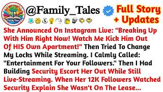 She Announced On Instagram Live   Breaking Up With Him Right Now! Watch Me Kick Him   Reddit Stor