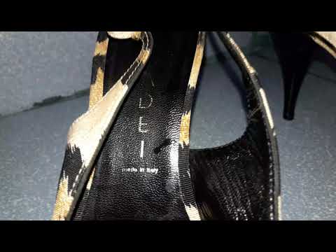 Well worn casadei slingbacks