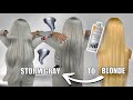 How To Get The Perfect Storm Gray Hair ! FT Yolissa 613 Hair | Sam iam