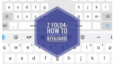 Samsung Galaxy (Z Fold, S23, Z Flip) | How To Change The Android Keyboard (GBoard)
