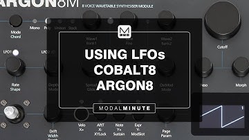 Modal Minute #38 – Easy LFO Assignments for ARGON8 and COBALT8