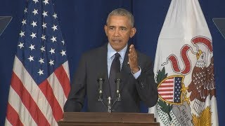 Pres. Barack Obama Rips President Donald Trump: Full Speech 9/7/2018