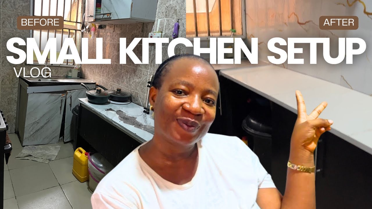 SMALL KITCHEN SETUP | Rental Friendly 