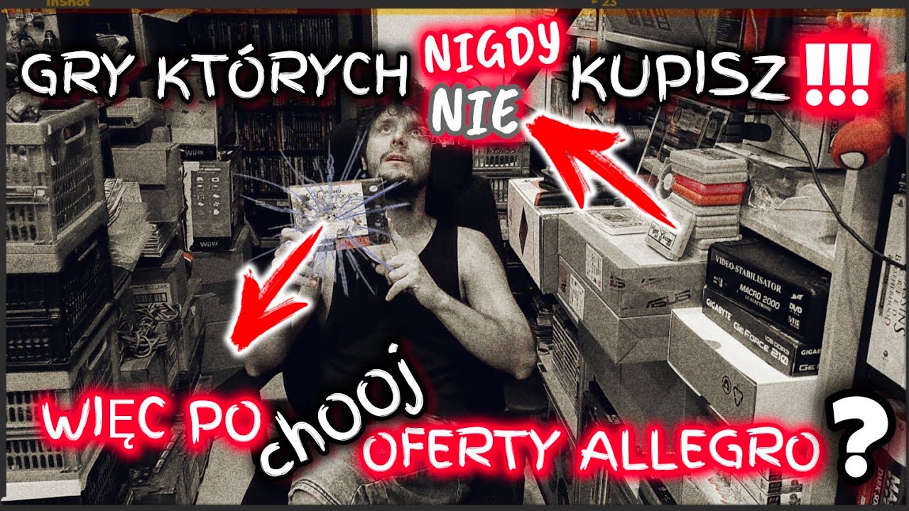 GRY ktorych NIGDY NIE kupisz! Więc po CHOOJ oferty ALLEGRO? Chrono Trigger, Dragon Ball, Terranigma