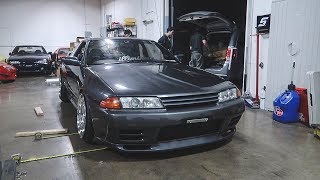 R32 GTR is Back! New Wheels + Tomei Exhaust!