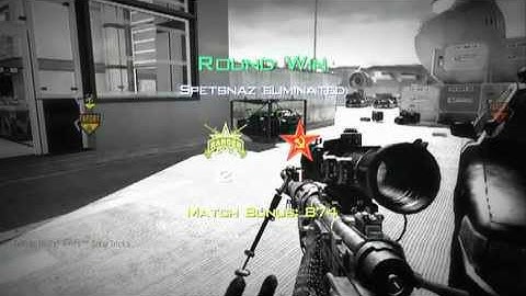 MW2 Trick Shot( Claymore Cancel Fade )