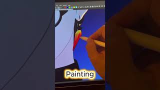 Clip studio paint tips : Quick rimlight. #clipstudiopaint #anime #clipstudiopainttutorial