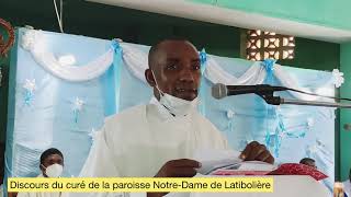 Discours du père curé de la paroisse de Latibolière | 27 Juin 2021
