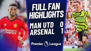 Arsenal GO TOP! Manchester United 0-1 Arsenal Highlights