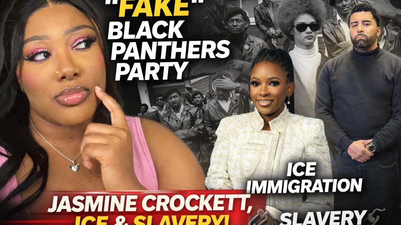 2026 Black Panthers Party’ Exposed? Jasmine Crockett’s ICE vs Slavery Comments Spark Backlash