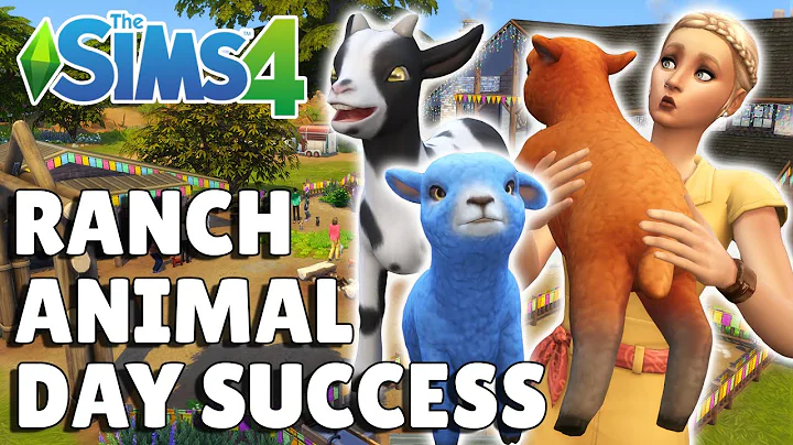How To Throw A Successful [Gold Medal] Ranch Animal Day | The Sims 4 Horse Ranch Guide