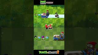 PVZ FUSION VS PVZ 2 - プラントチーム vs ゾンビチーム - p68 - どちらが勝つでしょうか? #youtubeshorts #shorts