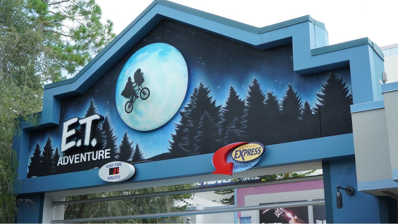 Universal Studios Orlando Rides | E.T. Adventure FULL Ride POV | FL