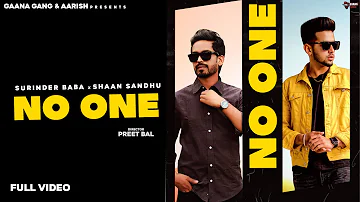 New Punjabi Song 2021 | No One | Surinder Baba | Shaan Sandhu | Latest Punjabi Songs | Gaana Gang