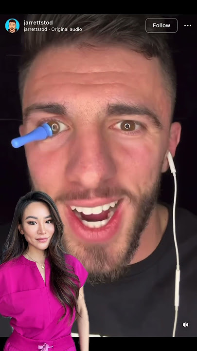 Wearing a prosthetic eye #health #eyes #viral #contactlenses #trending