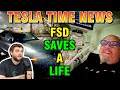 Full selfdriving saves a life  tesla time news 397