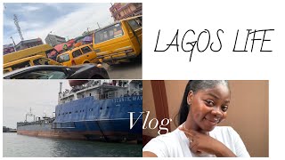 FOLLOW ME TO BALOGUN MARKET || LAGOS NIGERIA || BOAT RIDE