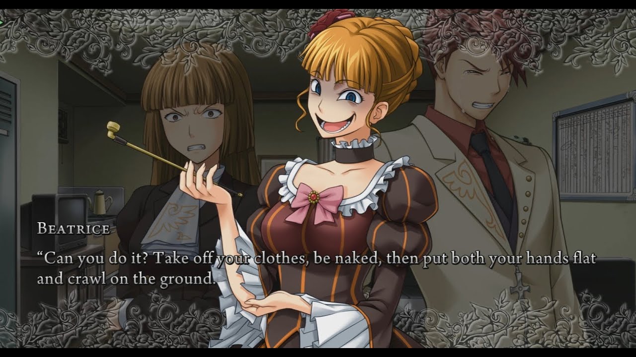 Battler with red truth again | Umineko) - YouTube