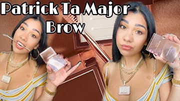 Patrick Ta Major Brow!!! Tinted & Clear SMH wow??