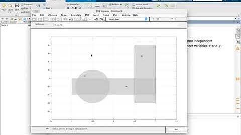 Lecture on MATLABs PDE Toolbox