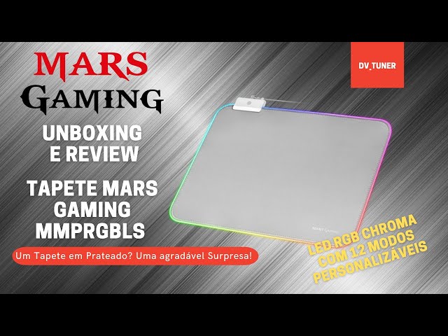 Mars Gaming MMPRGB2S RGB - Tapis de souris - USB 2.0