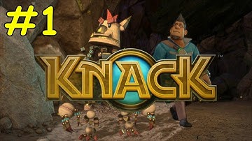 Knack Walkthrough Chapter 1 (PS4 Gameplay HD)