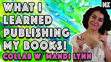 My Different Experiences Publishing My First and Second Book | Collab w/ Mandi Lynn